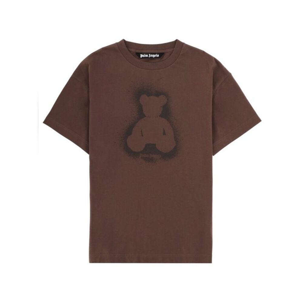 Palm Angels Men T-Shirt "Bear"